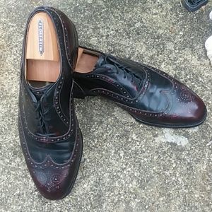 Johnson and Murphy lace wing tips with Florsheim s
